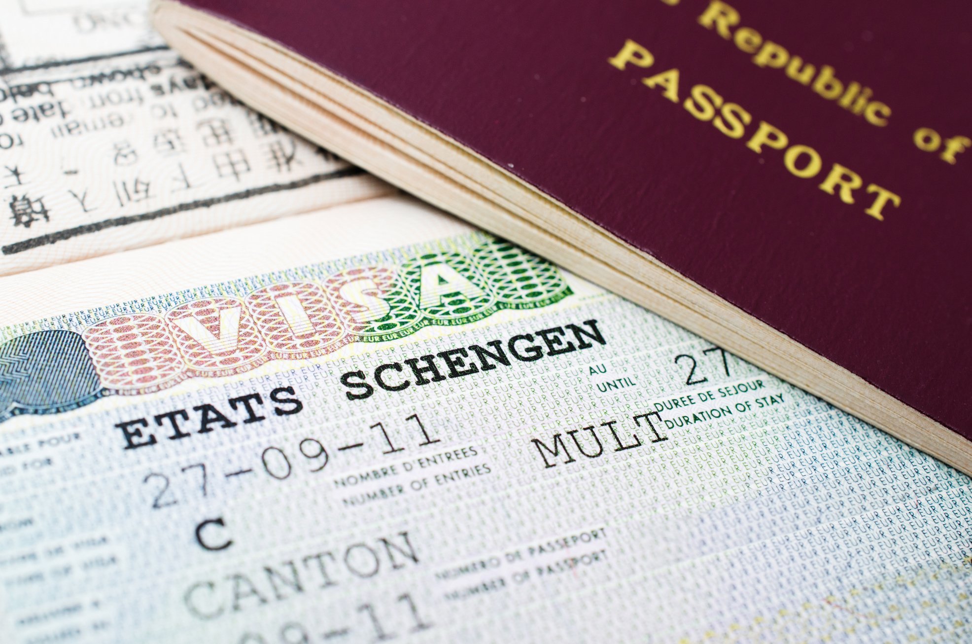 Etats Schengen visa